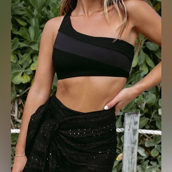 l*space ★ Black One Shoulder Jackie Bikini Set - Picture 16 of 16